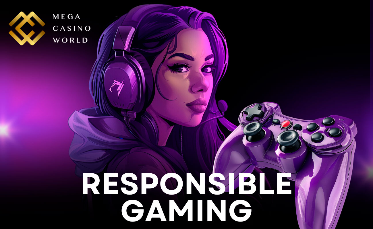 Responsible gaming at Mega Casino World Live Casino encourages its users