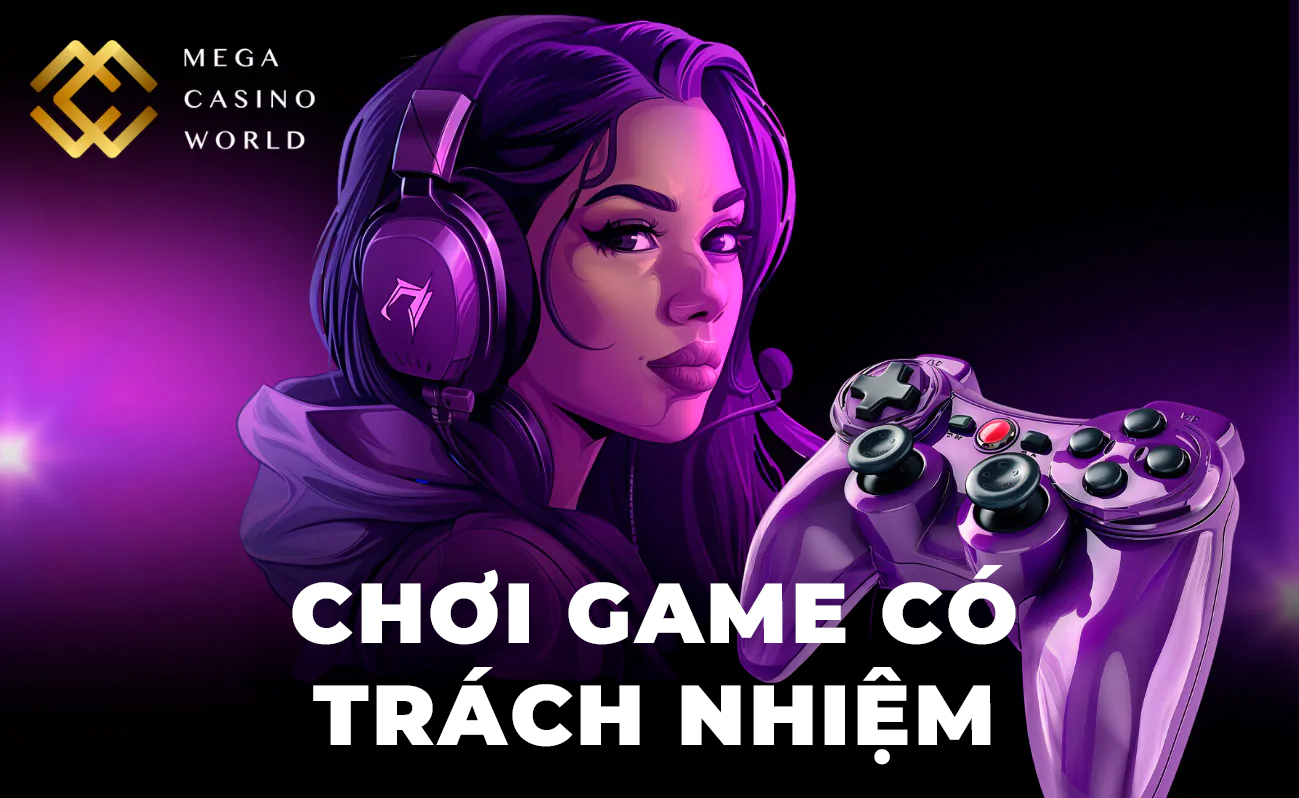 Chơi game có trách nhiệm tại Sòng bạc trực tiếp Mega Casino World khuyến khích người dùng